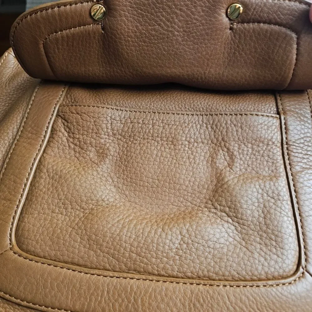 Tory Burch Tan‎ Leather Amanda Hobo Bag